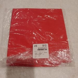 Red scented solid fabric